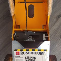 Rustoleum Striping Machine