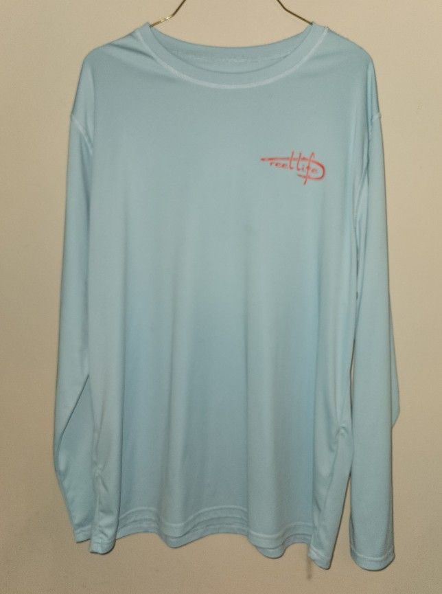 Reel Life Fishing Shirt Large