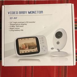 $19.95  NEW Baby  Monitor. Temperature Display, 2-way Talk, With Monitor.  Compare To $150.00 NEW 