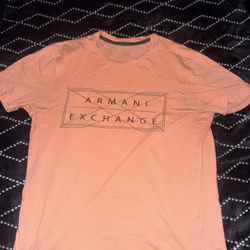 Armani Exchange Pink Tee