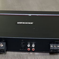 Powerful Kicker Amp 2400 Rms Kxa2400.1 With Wireless Bass Knob