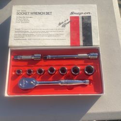 3/8” drive socket set