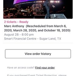 Marc Anthony August 28th. Houston Tx