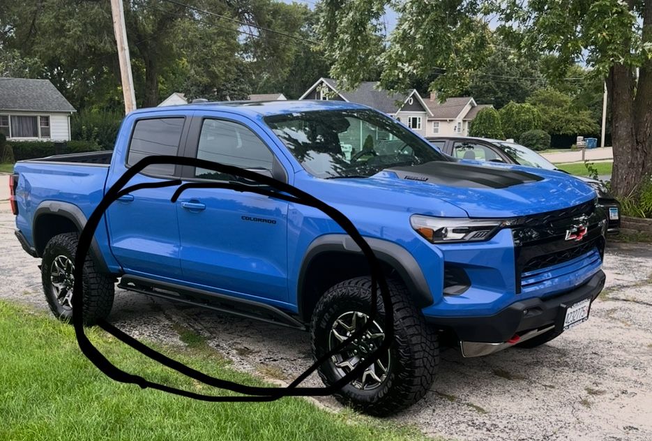 Skid Plate From A 2025 Chevy Colorado Truck