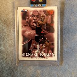 1998-99 NBA Hoops Michael Jordan #23, Chicago Bulls