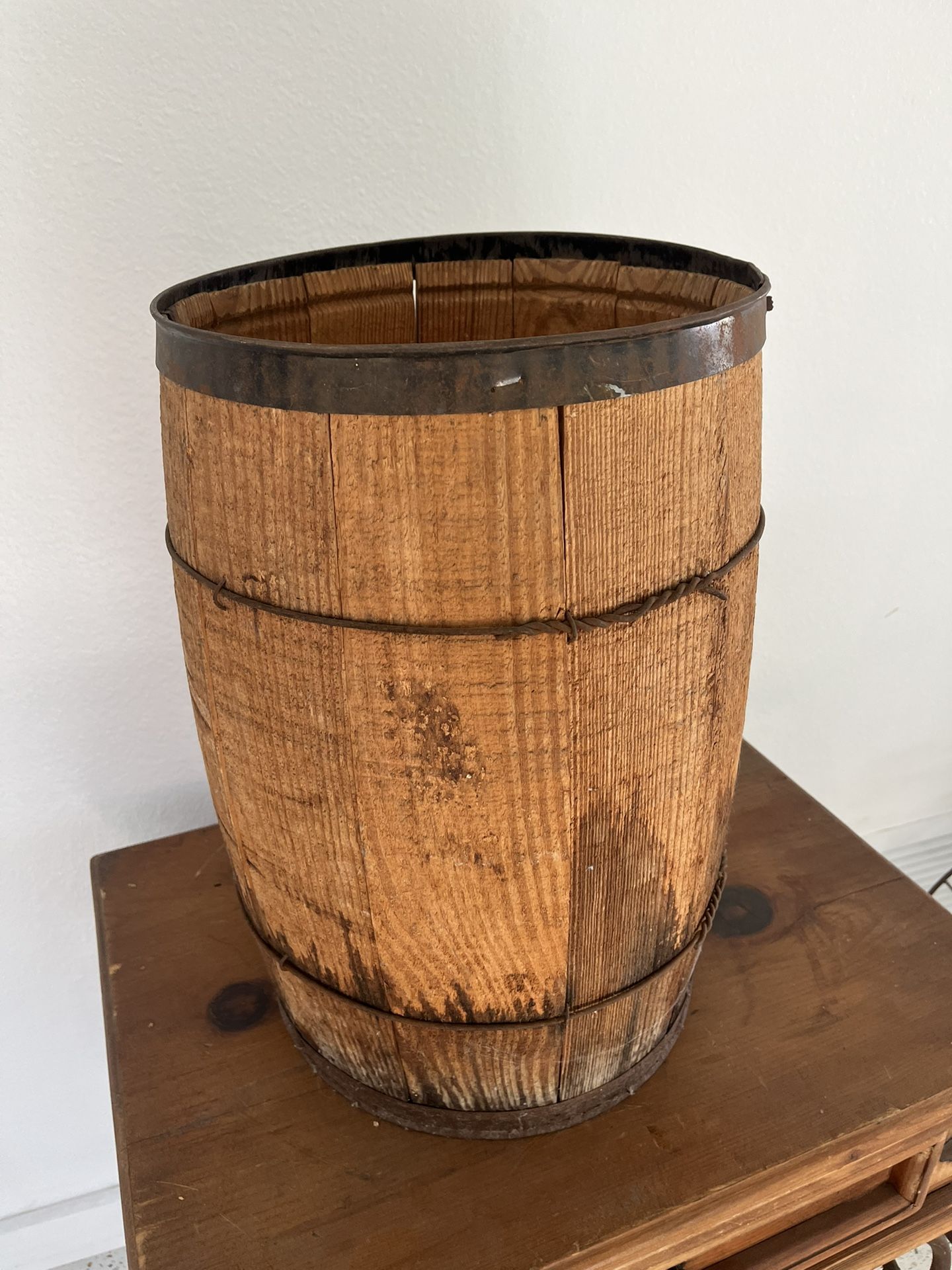 Miniature Oak Barrel