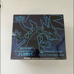 Phantasmal Flames Pokemon Center Elite Trainer Box (Exclusive) 