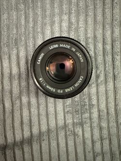 Canon FD 50mm f/1.8 MF Prime Lens
