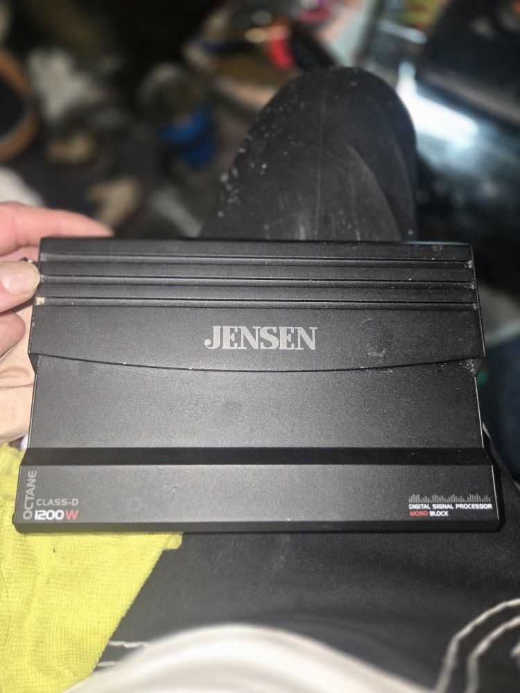 Jensen XDA91RB Class-D Mono Car Amplifier 1200W Peak (1 Ohm Stable)