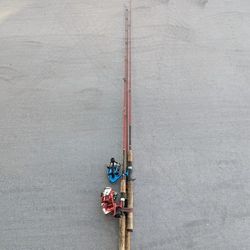 Fishing Pole. Bass Fishing 3pis-50$