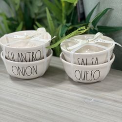 rae dunn 2 set bowls