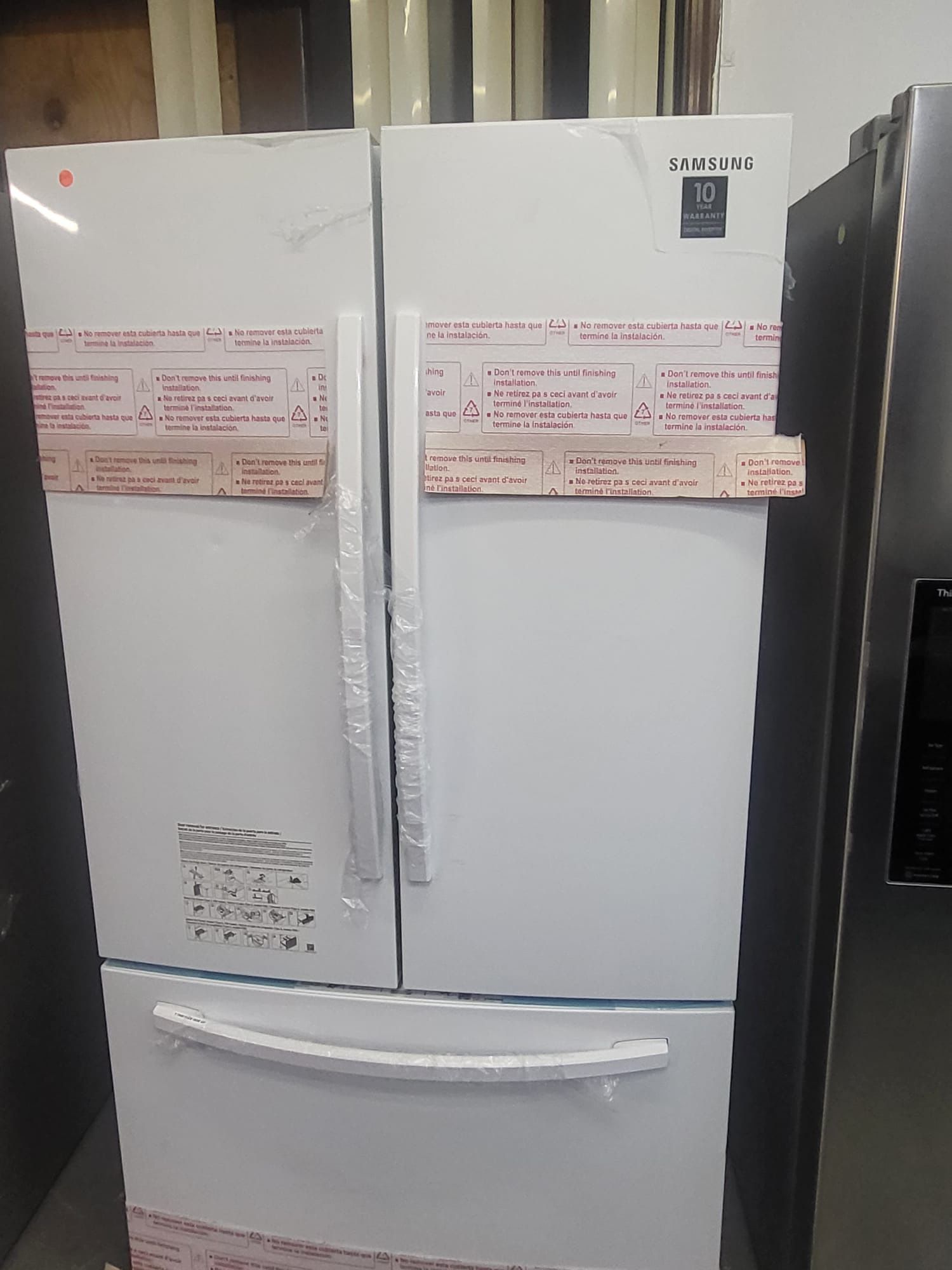 White Brand New Samsung French Door Refrigerator 