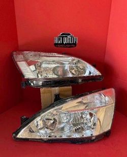 Honda Accord 2003. 2007 Headlights.