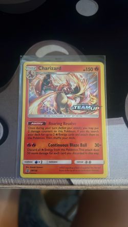 Sun and moon team up Charizard promo