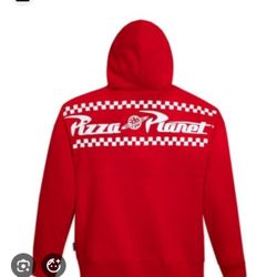 New Men XL Toy Story Pizza Planet Spirit Jersey With Matching Water Bottle