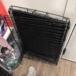 small medium dog crate