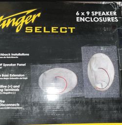 Stinger SS69PUG 6" x 9" Inch Dual Single Car Audio Truck Speaker Enclosures