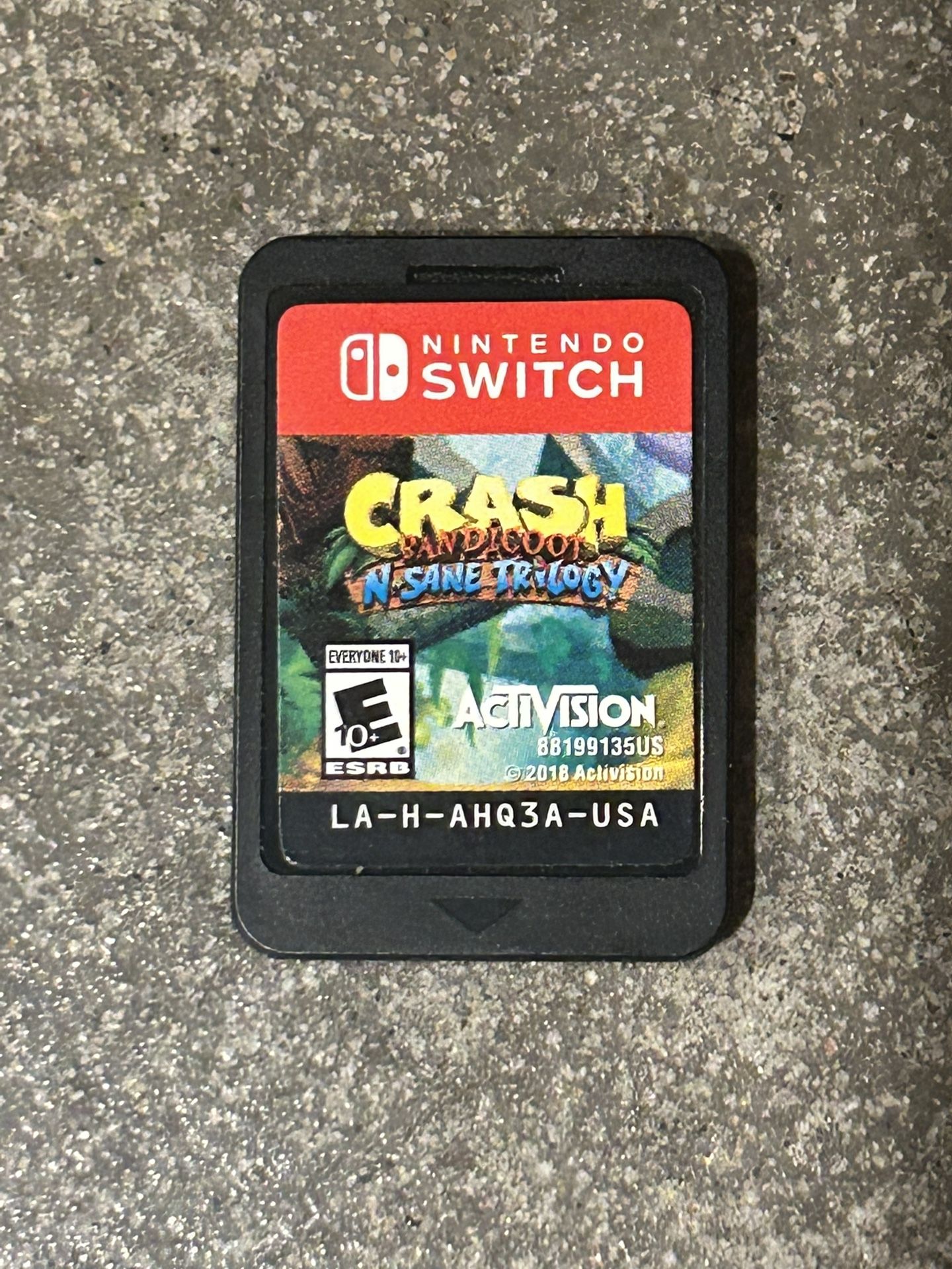 Nintendo Switch Crash Bandicoot N’Sane Trilogy 