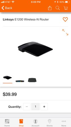 linkys e1200 wireless router new