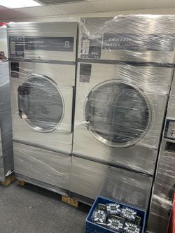 DEXTER COMMERCIAL WASHERS AND THE DRYERS FOR SALE MESSAGE FOR MORE INFO