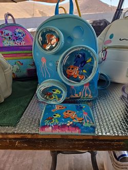 Loungefly Finding Nemo Mini Backpack Set