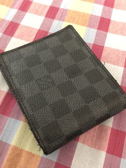 Louis Vuitton black checkered wallet for Sale in Los Angeles, CA