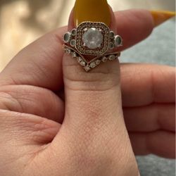Disney Bridal Ring Set