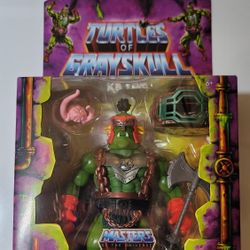 Masters of the Universe Origins Turtles of Grayskull Oversized Krang Action Figure Toy