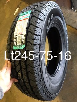 4 new lt245-75-16