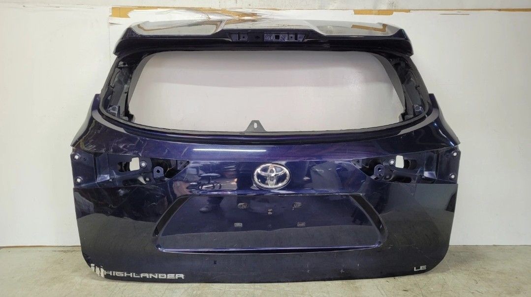 2020 2021 2022 2023 2024 TOYOTA HIGHLANDER REAR LIFTGATE TAILGATE OEM