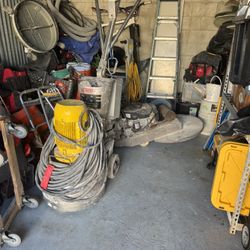 Concrete Floor Prep And Polishing