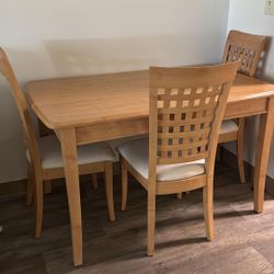 Dining Table With 4 Chairs 