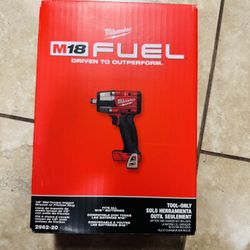 Milwaukee 1/2 Mid-torque Impact Wrench w/friction ring