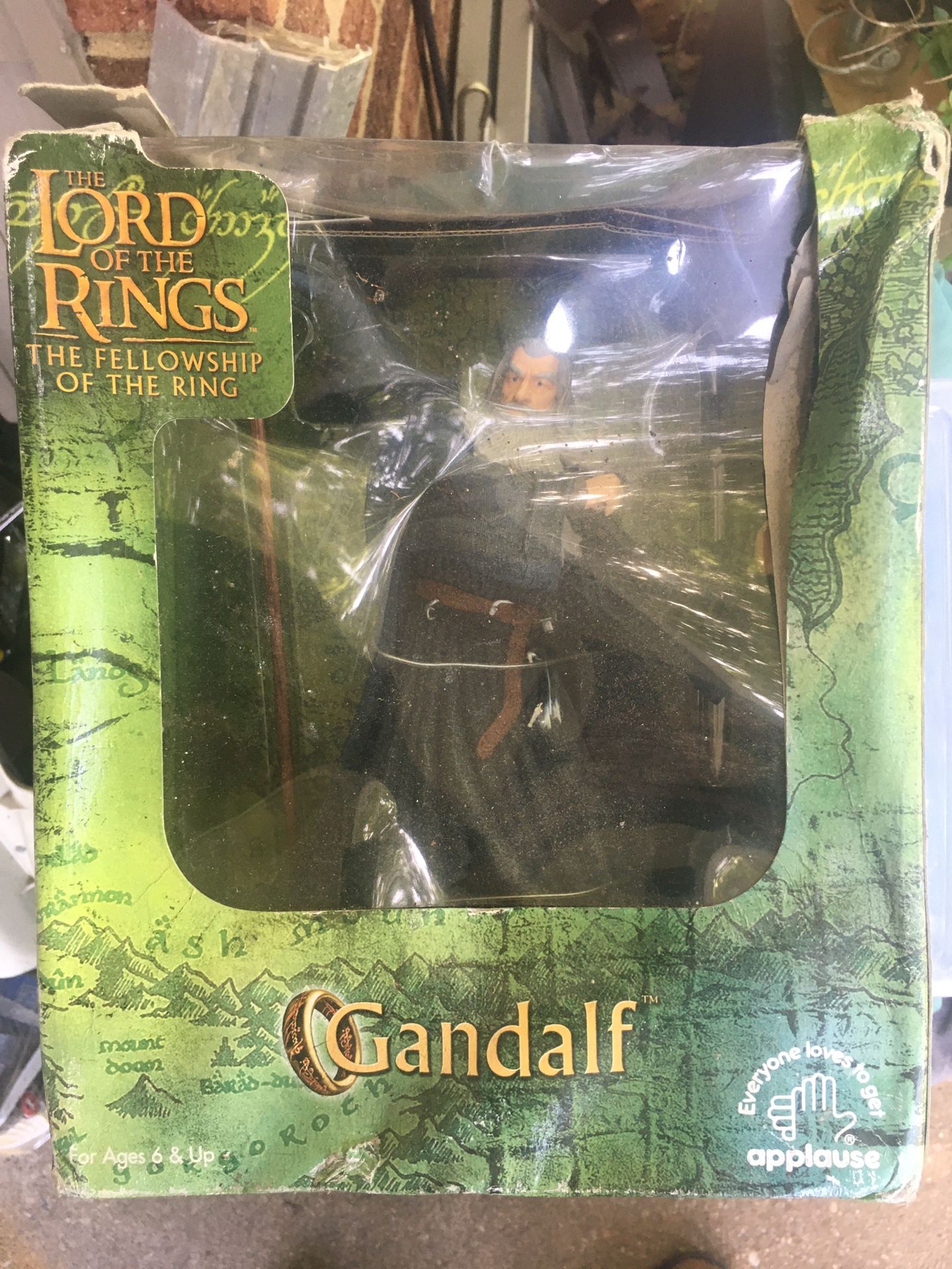 Lord of the rings action figure in box never taken out only $15 firm