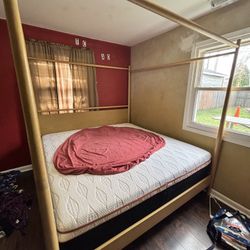 King Size Canopy Bed Frame