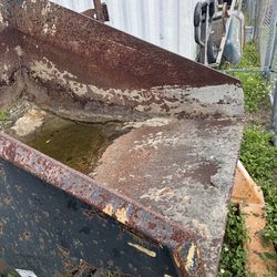 Heavy duty garbage dump