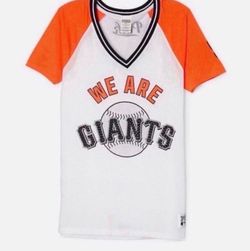 NEW PINK LOGO SAN FRANCISCO GIANTS SMALL JERSEY