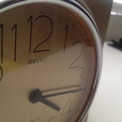 1980's Seiko Two Dial Clock