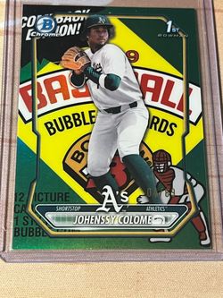 2026 Bowman Chrome Baseball Johenssy Colome 1st Pack Fractor /89