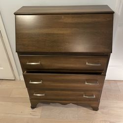 Small Wood Desk With Drop Leaf