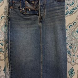 Levi's Denim Skirt Size 27