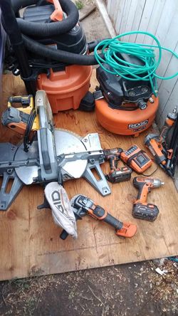 Ridgid tools