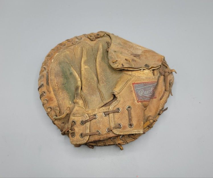 Vintage Rawlings Professional Model DB35 Steve Yeager Catchers Glove