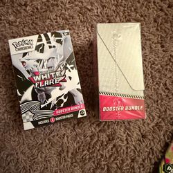 2 white flare booster bundles