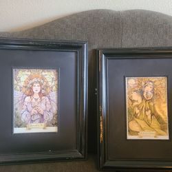 Woodland Fantasy Fairy Prints 10 Dollars For Both