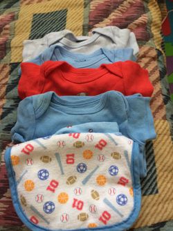 Baby clothes, pampers & breast pads
