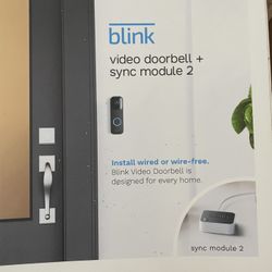 Blink Video Doorbell + Sync Module 2