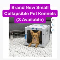 Brand New Small Collapsible Pet Kennels (3 Available) PickUp Available Today