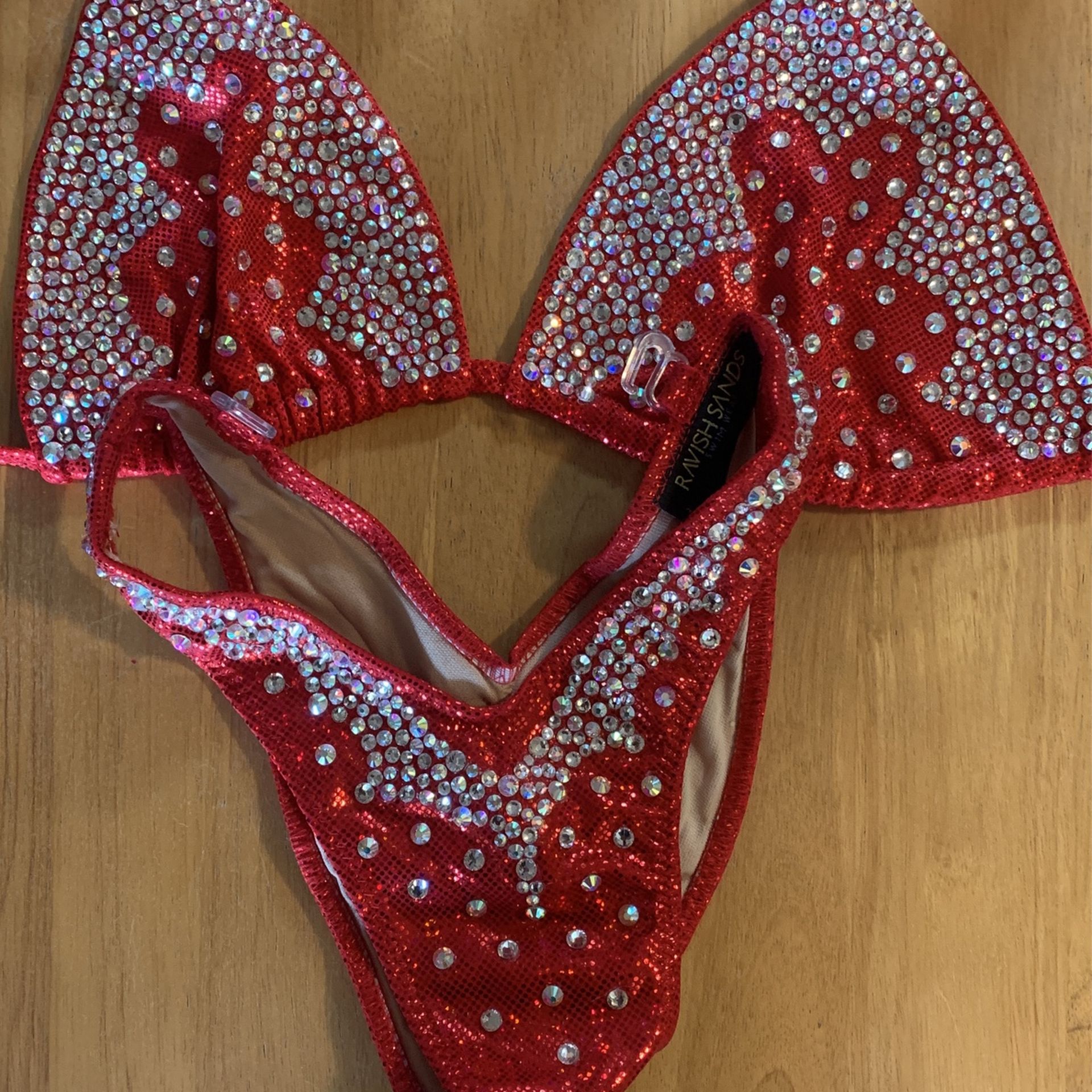 Red Figure Suit