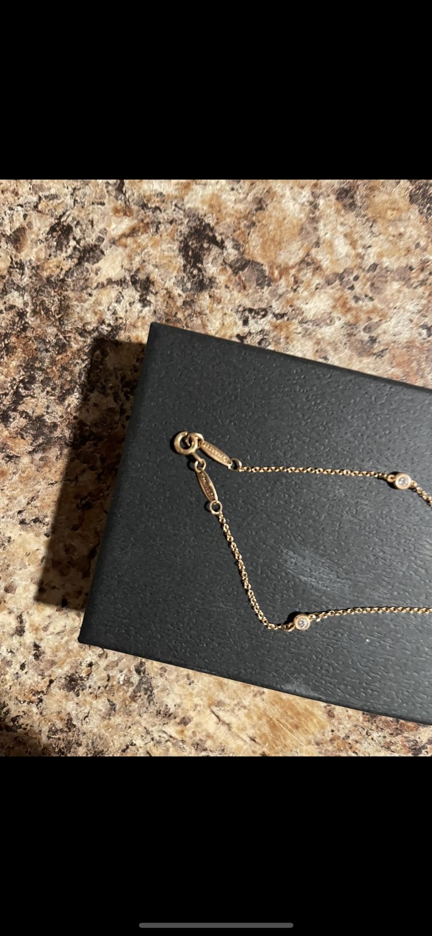 Tiffany Rose Gold 18k Elsa Perretti Diamond By The Yard Bracelet